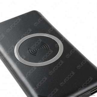 V-Tac VT-3524 Power Bank Ricarica Wireless Portatile 10000 mAh Uscita USB 2A - SKU 8909