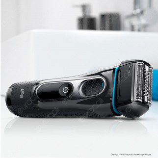 Braun Series 5 5145s Rasoio Elettrico Ricaricabile A Lamina Wet&Dry Senza Fili Da Uomo