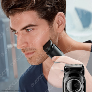 Braun Rasoio Elettrico Regola Barba e Capelli BT3020 senza Fili Colore Nero