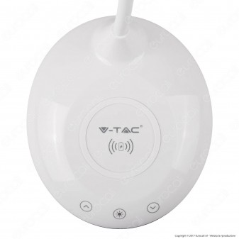 V-Tac VT-7705 Lampada da Tavolo LED 4W Multifunzione Stazione