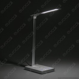 V-Tac VT-7505 Lampada da Tavolo LED 5W Multifunzione con Stazione di