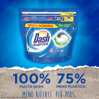 Dash 3in1 Pods con Lenor Detersivo in Capsule per Lavatrice al