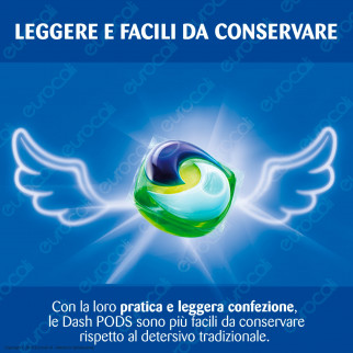 Dash 3in1 Pods con Lenor Detersivo in Capsule per Lavatrice al