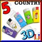 Ciao Mini 3D Fantasia Country - 5 Accendini