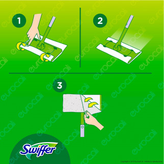 Swiffer Dry XXL Panni Catturapolvere - Confezione da 16 Panni