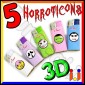 Ciao Mini 3D Fantasia Horroticons - 5 Accendini