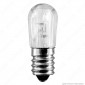 Immagine 1 - Daylight Lampadina Votiva LED E14 0,3W Bulb Luce Calda 24V - mod.