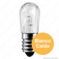 Immagine 2 - Daylight Lampadina Votiva LED E14 0,3W Bulb Luce Calda 24V - mod.