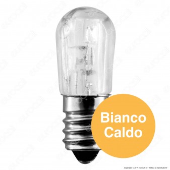 Daylight Lampadina Votiva LED E14 0,3W Bulb Luce Calda 24V - mod.