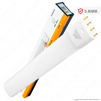 Life Lampadina LED 2G11 4 PIN 20W Tubolare - mod. 39.940420C /