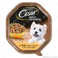 [EBAY] Cesar Ricette di Campagna Cibo per Cani con Pollo e Misto Verdurine in Salsa - 1 Vaschetta da 150g