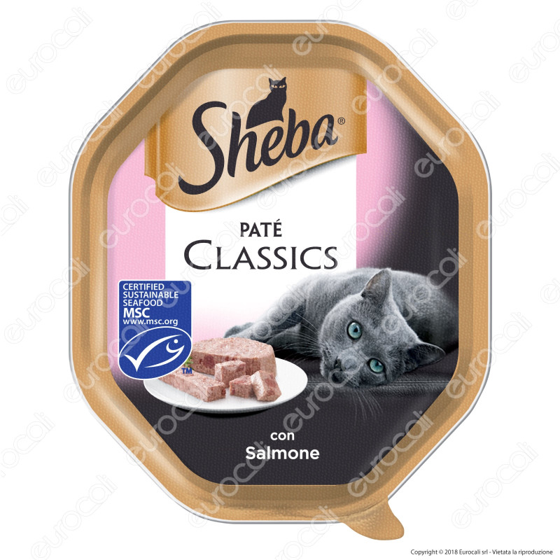 [EBAY] Sheba Patè Classic Cibo per Gatti al Gusto Salmone - 1