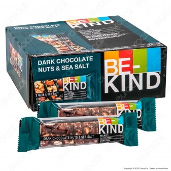 Be-Kind Snack con Cioccolato Fondente, Frutta Secca e Sale Marino -