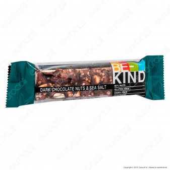 [EBAY] Be-Kind Snack con Cioccolato Fondente, Frutta Secca e Sale Marino - 1 Barretta da 40g