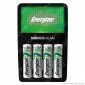 Immagine 5 - Energizer Accu Recharge Maxi Caricabatterie + 4 Pile Stilo AA 2000mAh