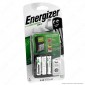 Immagine 1 - Energizer Accu Recharge Maxi Caricabatterie + 4 Pile Stilo AA 2000mAh