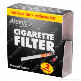 Atomic Cigarette Filter Microbocchini in Plastica Riutilizzabili per