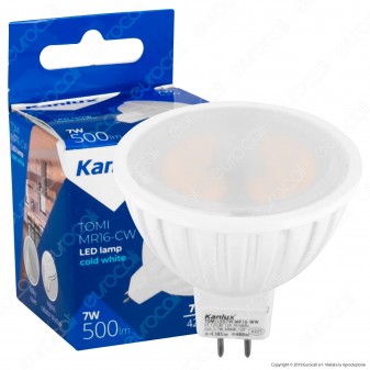 Kanlux Lampadina LED  GX5,3 (MR16) 7W Faretto Spotlight - mod. 22706 / 22707