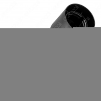 FAI Bicchiere Portalampada Cilindrico in Metallo per Lampadine E27