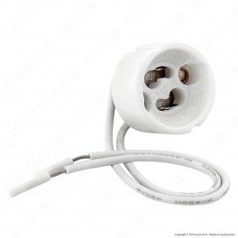 V-Tac Portalampada per Lampadine GU10 con Cavi - SKU 3423