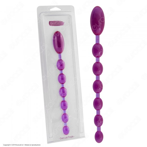 Toyz4Lovers BestSeller Oval Lust Purple - Dildo Anale in PVC Toyz4Lovers BestSeller Oval Lust Purple - Dildo Anale in PVC