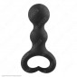 Immagine 1 - Toyz4Lovers Anal Plug Heart Clip Ball Nero - Plug Anale