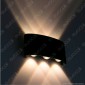 Immagine 2 - V-Tac VT-846 Applique Lampada da Muro Wall Light Nera con 6 LED COB