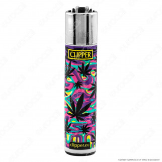 Clipper Large Fantasia Neon Leaves 2 - 4 Accendini [TERMINATO]