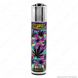 Clipper Large Fantasia Neon Leaves 2 - 4 Accendini [TERMINATO]