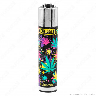 Clipper Large Fantasia Neon Leaves 2 - 4 Accendini [TERMINATO]