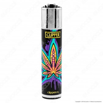 Clipper Large Fantasia Neon Leaves 2 - 4 Accendini [TERMINATO]