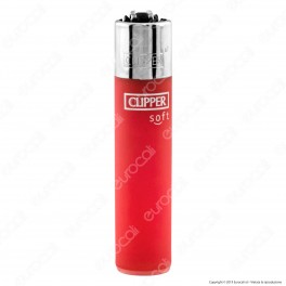 Clipper Large Fantasia Traslucido Soft Touch - 4 Accendini