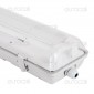 V-Tac VT-12011 Plafoniera Doppia Impermeabile per Tubi LED T8 da 120cm - SKU 6152 [TERMINATO]