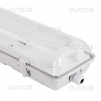 V-Tac VT-12011 Plafoniera Doppia Impermeabile per Tubi LED T8 da