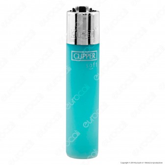 Clipper Large Fantasia Traslucido Soft Touch - 4 Accendini