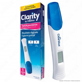 Clarity Test di Gravidanza con Rilevazione Digitale Precoce -