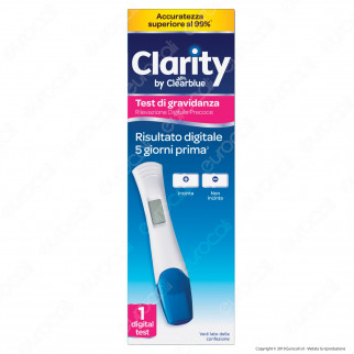Clarity Test di Gravidanza con Rilevazione Digitale Precoce -