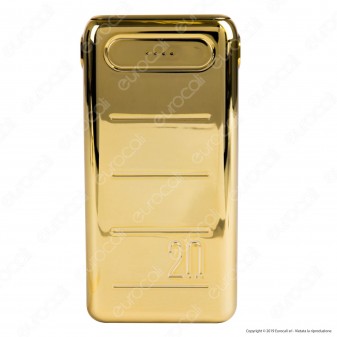 V-Tac VT-3523 Power Bank Portatile 20000 mAh 2 Uscite USB 2A - SKU