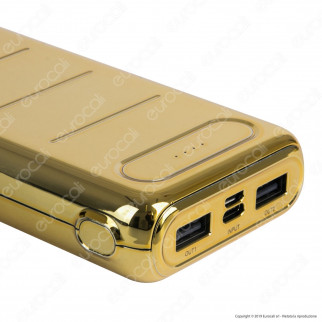 V-Tac VT-3523 Power Bank Portatile 20000 mAh 2 Uscite USB 2A - SKU