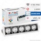 V-Tac PRO VT-2-21 Faretto LED SMD 20W da Incasso Rettangolare 38° CRI≥90 Chip Samsung - SKU 996 / 995 / 994