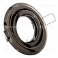 Kanlux ARGUS CT-2115-GM Portafaretto Orientabile Rotondo da Incasso per Lampadine GU10 e GU5.3 - mod.334 [TERMINATO]
