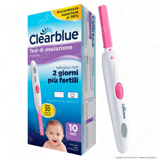 [EBAY] Clearblue Test di Ovulazione Digitale - Confezione con 10 Test
