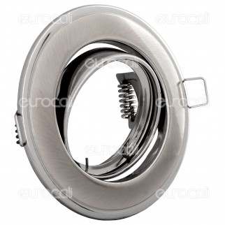 Kanlux HORN CTC-3115-SN/N Portafaretto Orientabile Rotondo da Incasso
