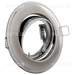 Kanlux HORN CTC-3115-SN/N Portafaretto Orientabile Rotondo da Incasso