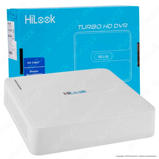Hikvision HiLook Turbo HD Registratore DVR per Telecamere di Hikvision HiLook Turbo HD Registratore DVR per Telecamere di