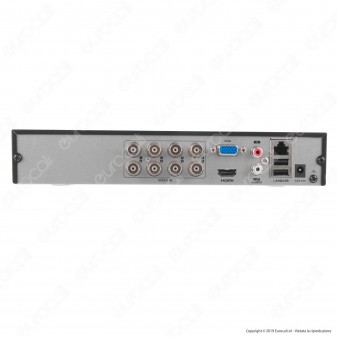 Hikvision HiLook Turbo HD Registratore DVR per Telecamere di