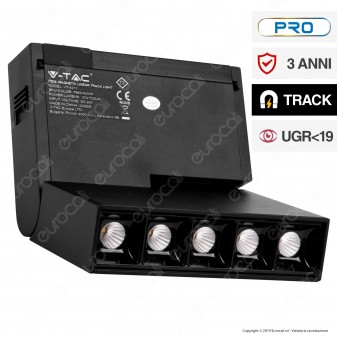 V-Tac PRO VT-4210 Magnetic Linear Track Light Faretto LED Magnetico