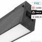 V-Tac PRO VT-4121 Magnetic Linear Light Faretto LED Magnetico 20W Nero CRI≥90 100° - SKU 7954 / 7955