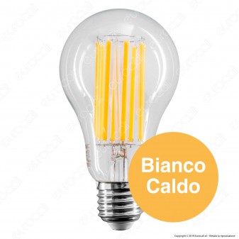 V-Tac VT-2328 Lampadina LED E27 18W Bulb A67 Filament - SKU 2802