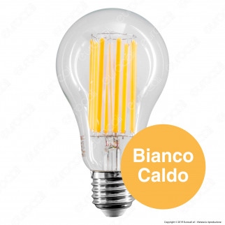 V-Tac VT-2328 Lampadina LED E27 18W Bulb A67 Filament - SKU 2802